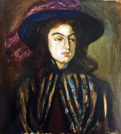 Portrait féminin - Olga Rozanova